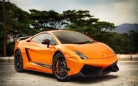 pic for Orange Lamborghini 